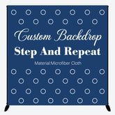Lofaris Custom Step And Repeat Party Backdrop with Photo Text